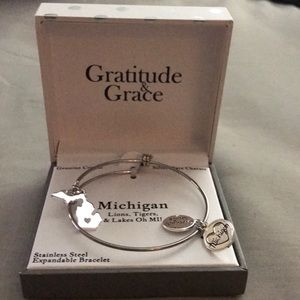 Gratitude & Grace Michigan Bracelet